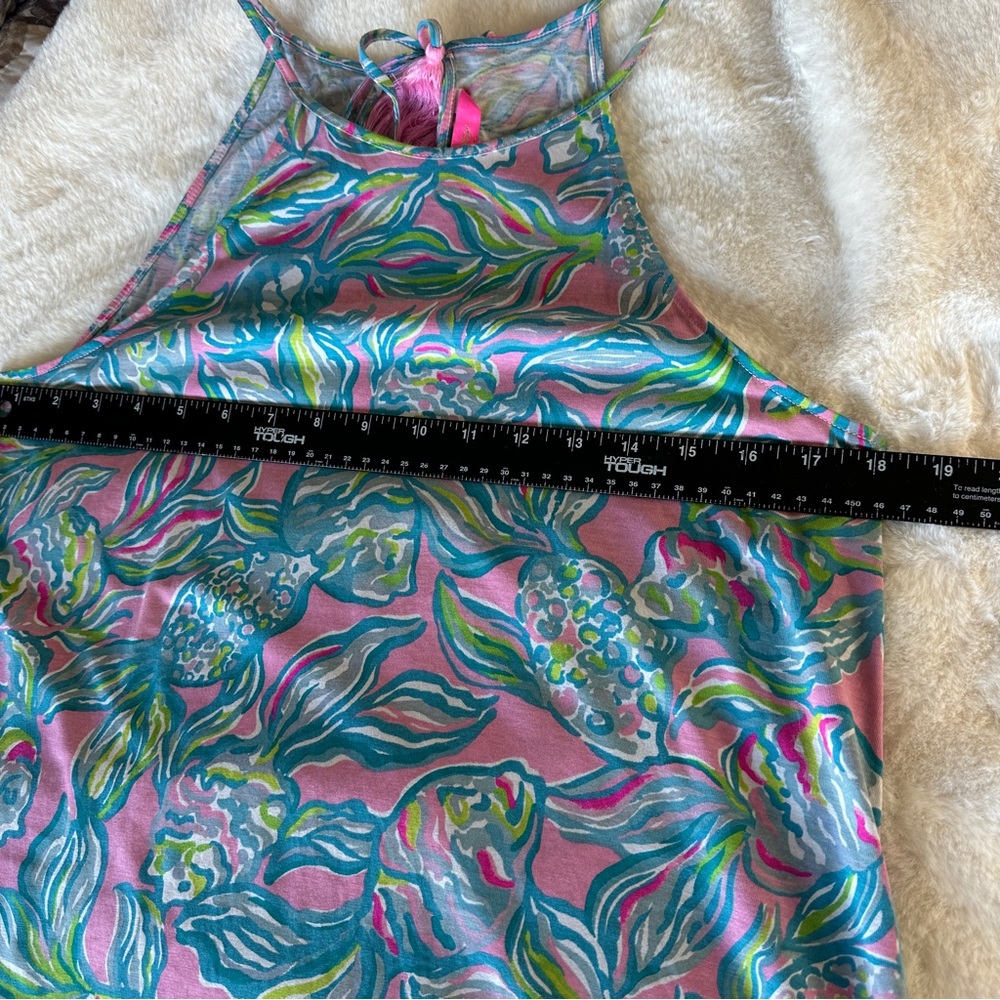 Lilly Pulitzer Margot Swing Dress Pelican Pink Off The Scales Size Small - Picture 10 of 12